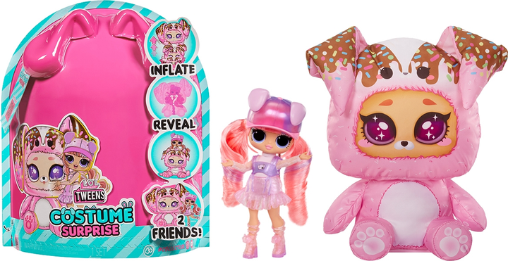Игровой набор с куклой L.O.L. SURPRISE! серии "Tweens Costume" - Али Денс, с аксессуарами, 504146