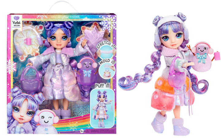 Лялька Rainbow High серії "Winter Wonderland" - Віолетта, з аксесуарами, 120865