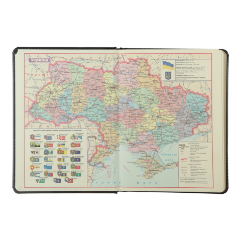 Щоденник недатований Salerno, A5, 288 стр., коричневий, BM.2026-25 2