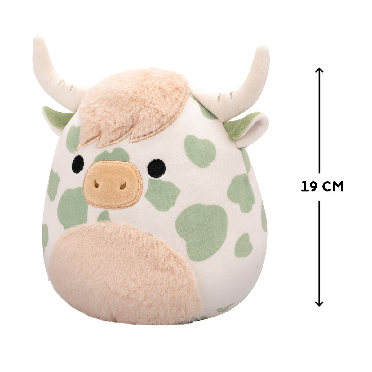 М`яка іграшка SQUISHMALLOWS - КОРІВКА ЦЕЛЕСТІН, 19 см, SQCR06578 1