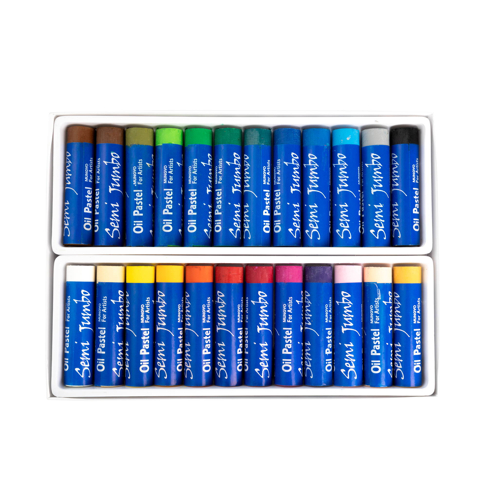 Пастель олійна проф. Jumbo 24 кол., MOPSJ-24, Mungyo 2