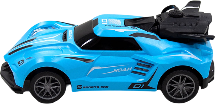 Автомобиль Spray Car на р/к – Sport (голубой, 1:24, свет, выхлопной газ), SL-354RHBL 5
