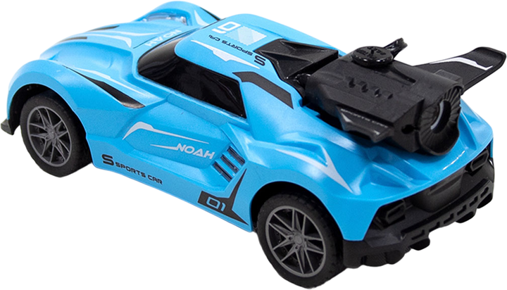 Автомобиль Spray Car на р/к – Sport (голубой, 1:24, свет, выхлопной газ), SL-354RHBL 6