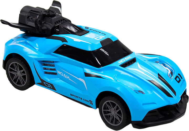 Автомобиль Spray Car на р/к – Sport (голубой, 1:24, свет, выхлопной газ), SL-354RHBL 9
