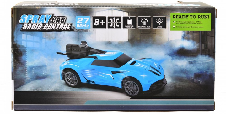 Автомобиль Spray Car на р/к – Sport (розовый, 1:24, свет, выхлопной газ), SL-354RHP 3