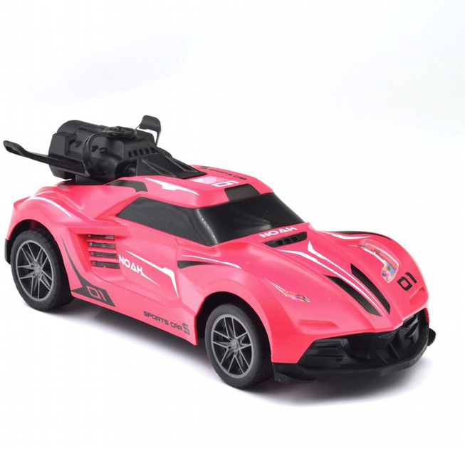 Автомобиль Spray Car на р/к – Sport (розовый, 1:24, свет, выхлопной газ), SL-354RHP 12
