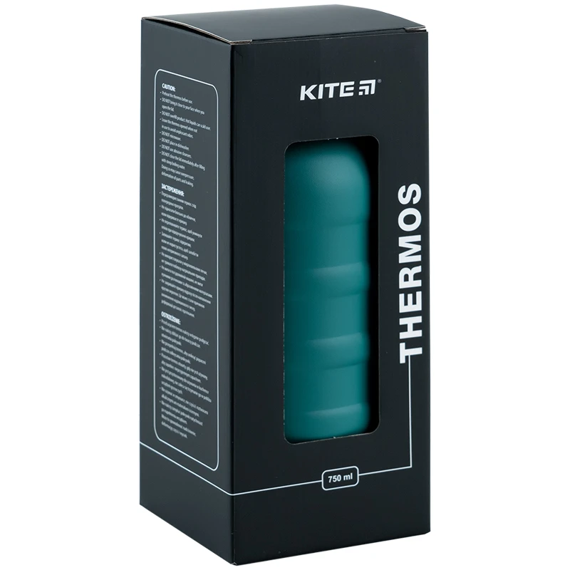 Термос 750 мл, зелений, K24-1205-2 3