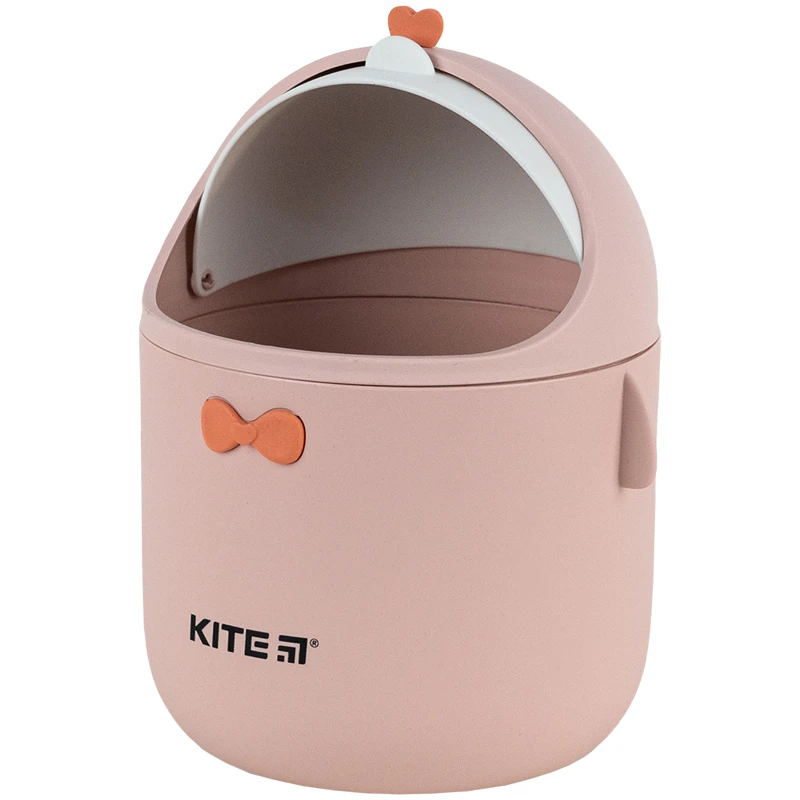Настольный контейнер для мусора Kite, персиковый, K24-010-2 2