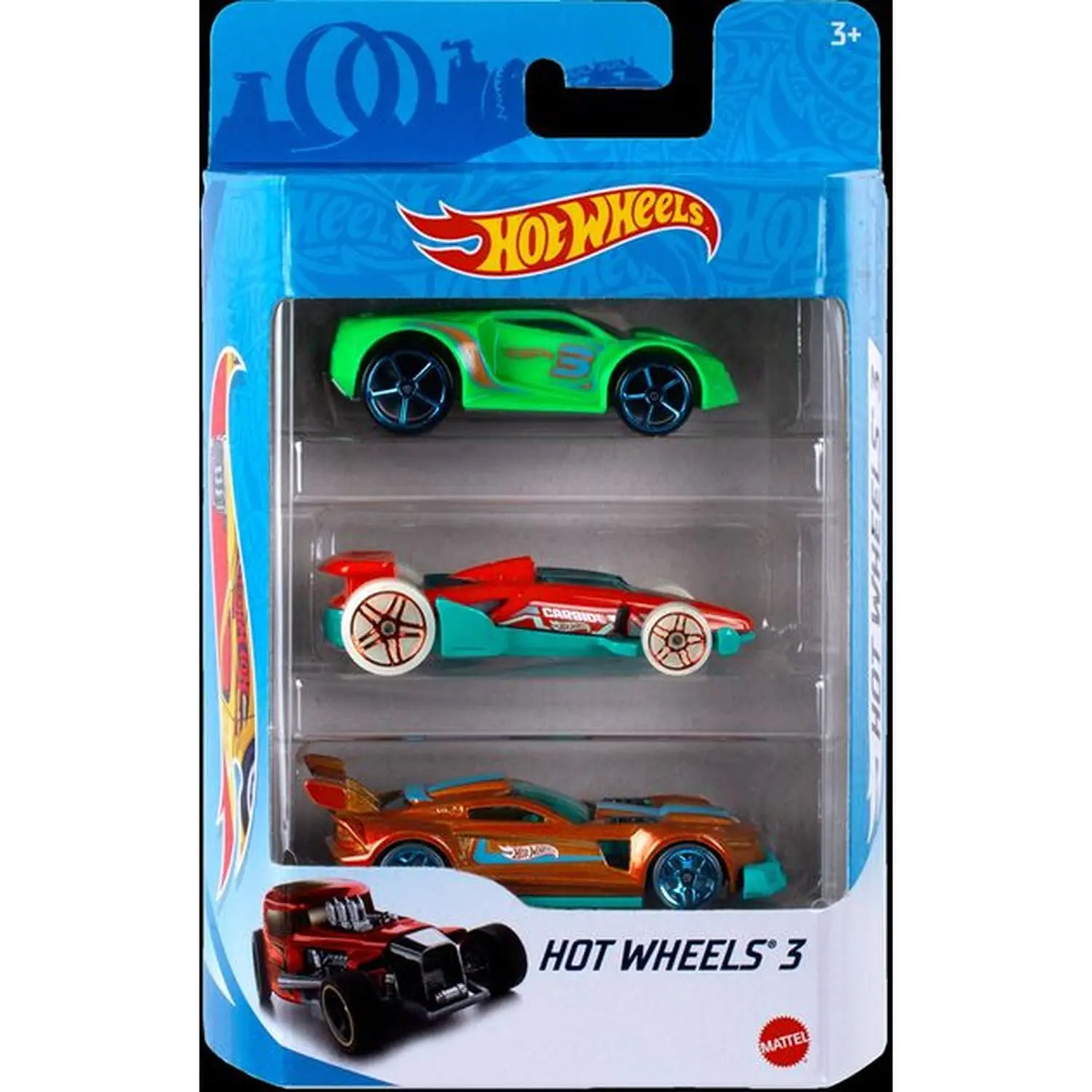 Подарунковий набір автомобілів Hot Wheels, 3 шт, K5904 1