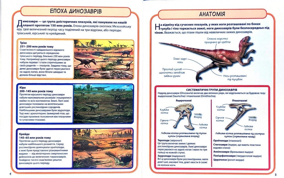 Книга "Міні-енциклопедія. Динозаври. 50 найвідоміших видів" (у) (2914) 1