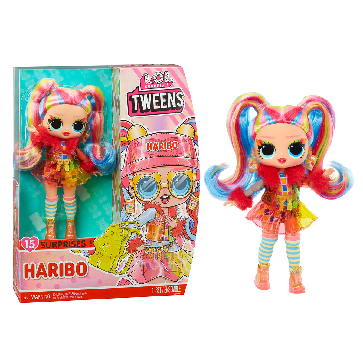 Набір ігровий з лялькою L.O.L. Surprise! серії "Tweens Loves Mini Sweets" - Haribo, 119920