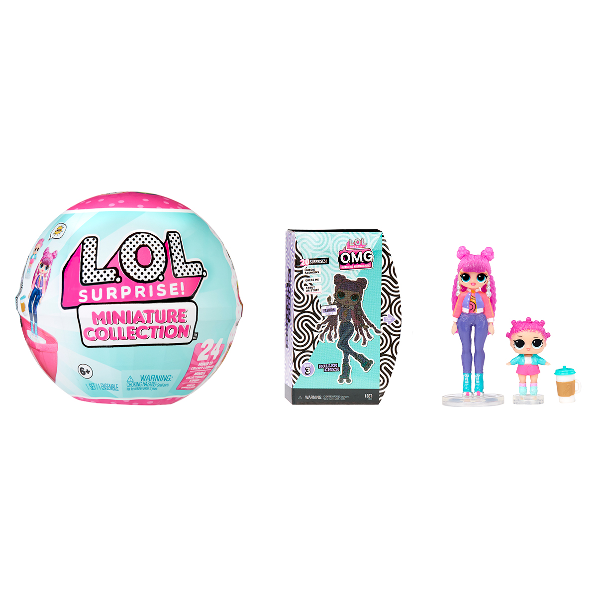 Набор игровой с куклой L.O.L. Surprise! серии "Miniature Collection" (в ассорт., в дисплее), 590606