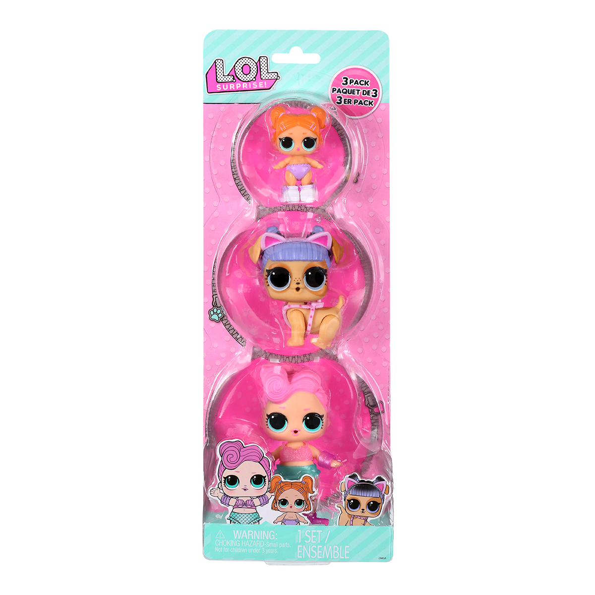 L.O.L. Surprise OPP Tot Pet Lil Sis 9 Akvarel