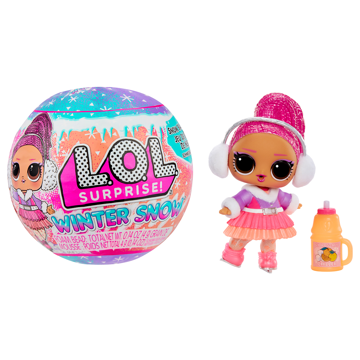 Набор игровой с куклой L.O.L. Surprise! – Снежная зима (в ассорт., в диспл.), 120643