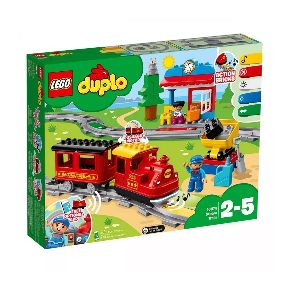Конструктор Lego "Паравоз", 10874