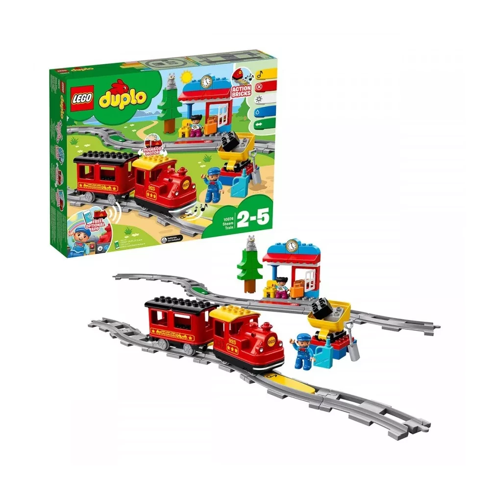 Конструктор Lego "Паравоз", 10874 1
