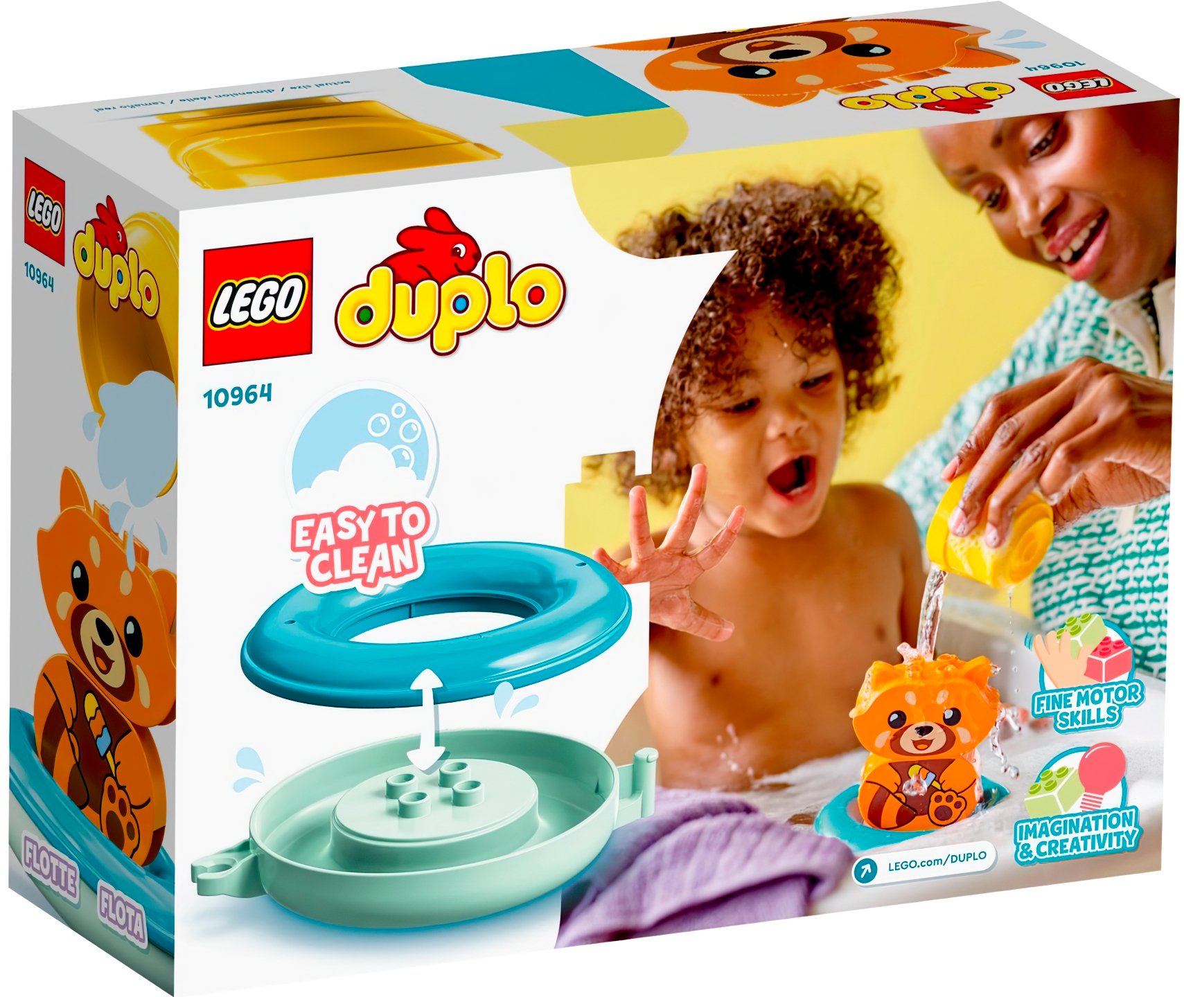 Конструктор Lego Duplo "Веселое купание: Плавающая красная панда V29", 10964 5