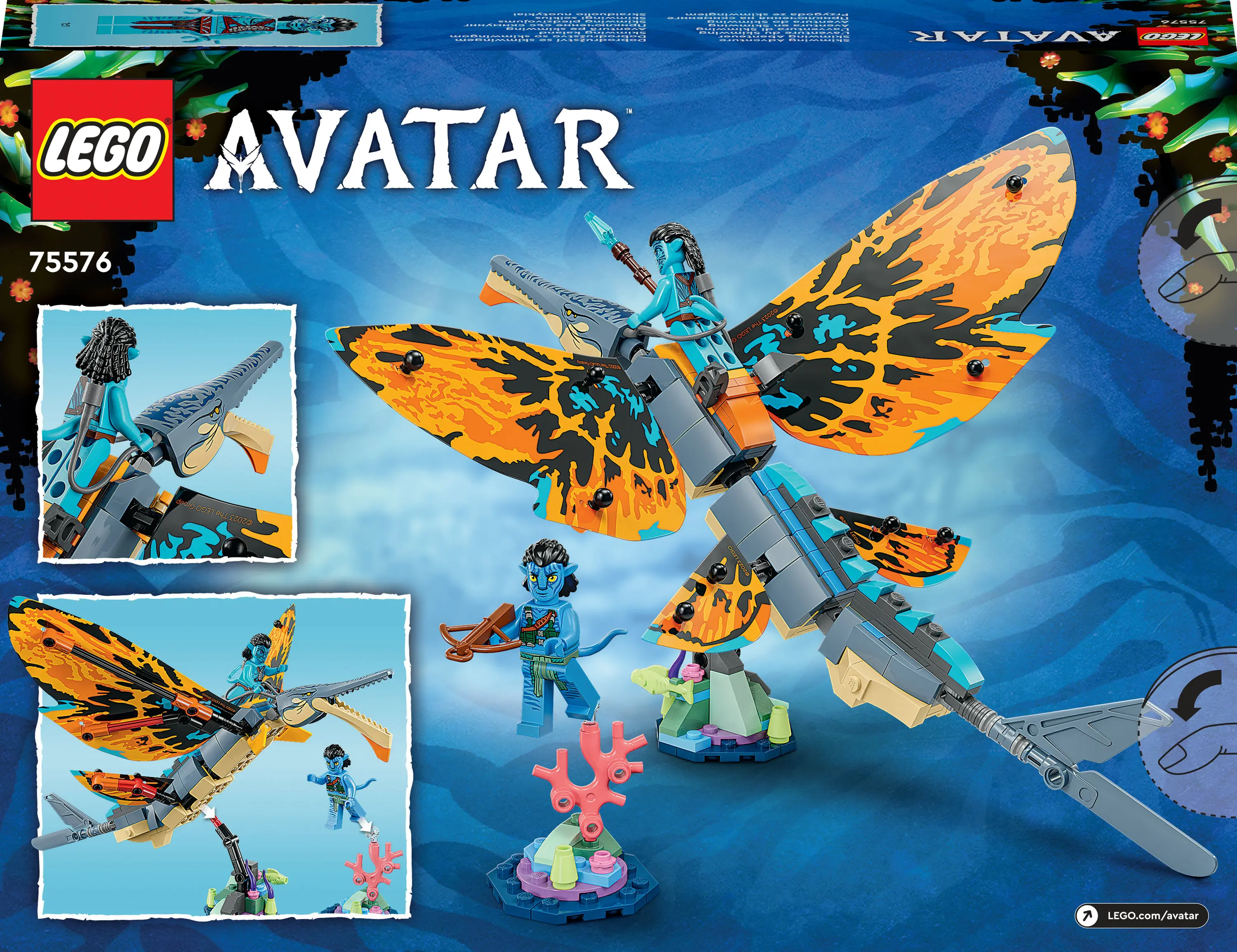Конструктор Lego Avatar "Приключение со Скимвингом", 75576 7