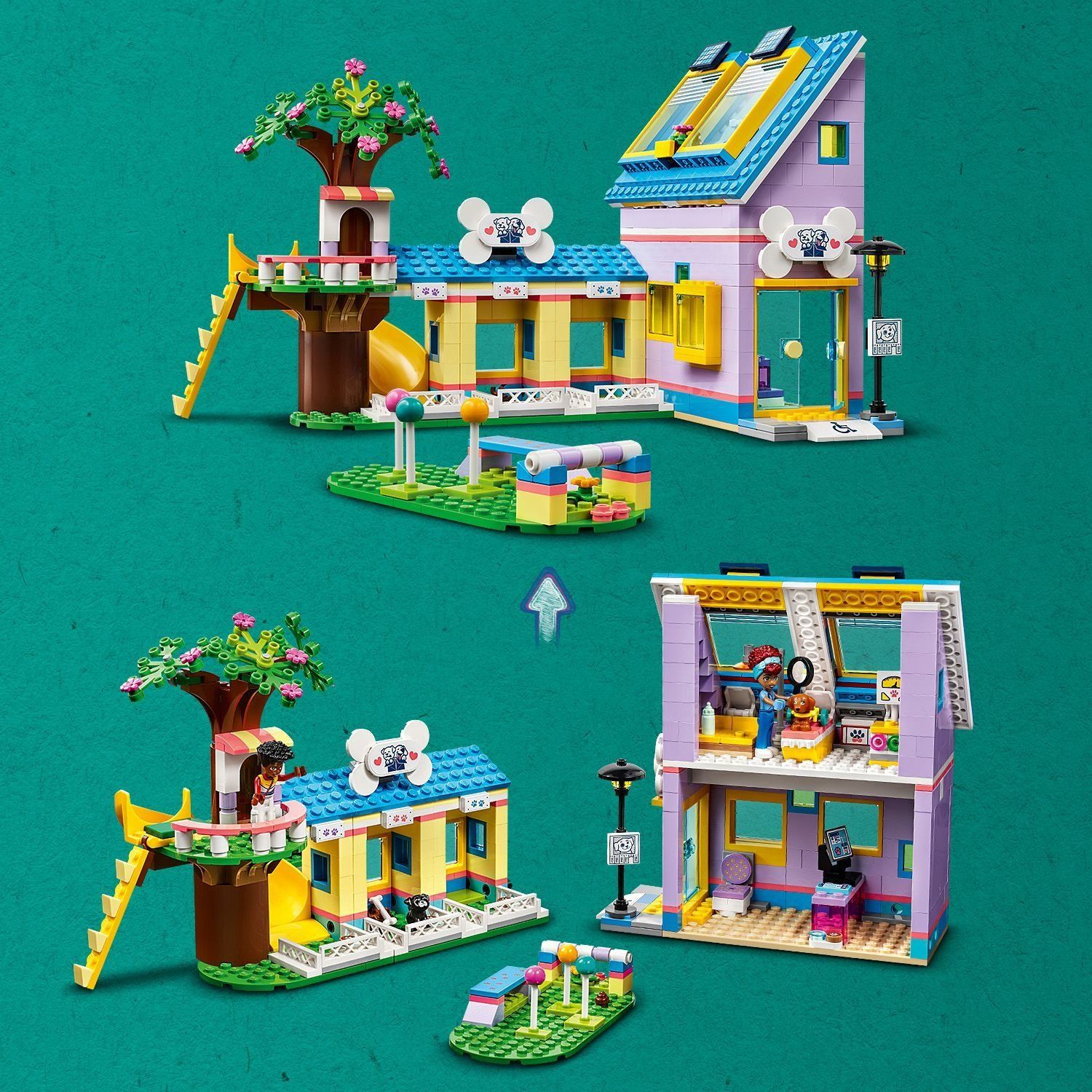 Конструктор Lego Friends "Спасательный центр для собак", 41727 7