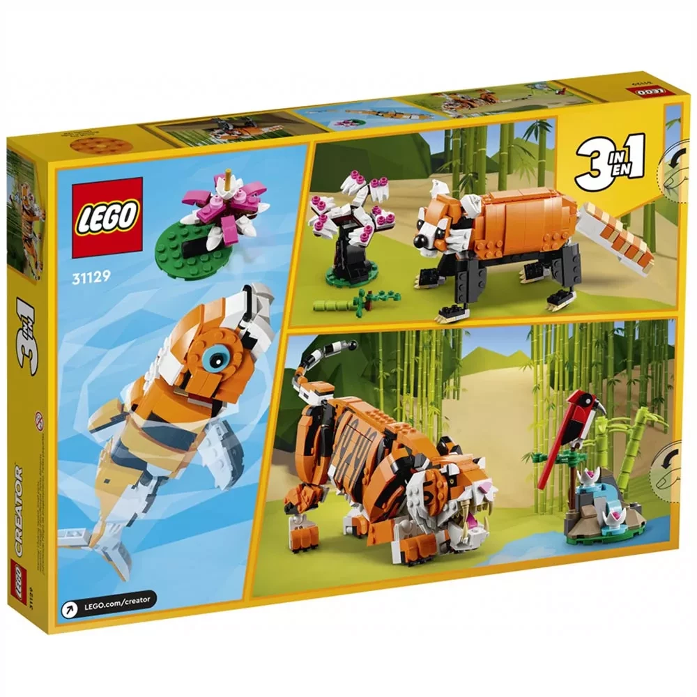 Конструктор Lego Creator "Величний тигр", 31129 1