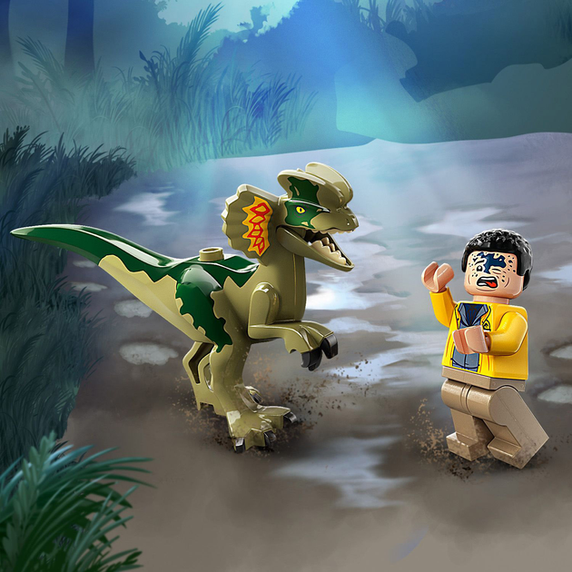 Конструктор Lego Jurassic World "Засада дилофозавра", 76958 6