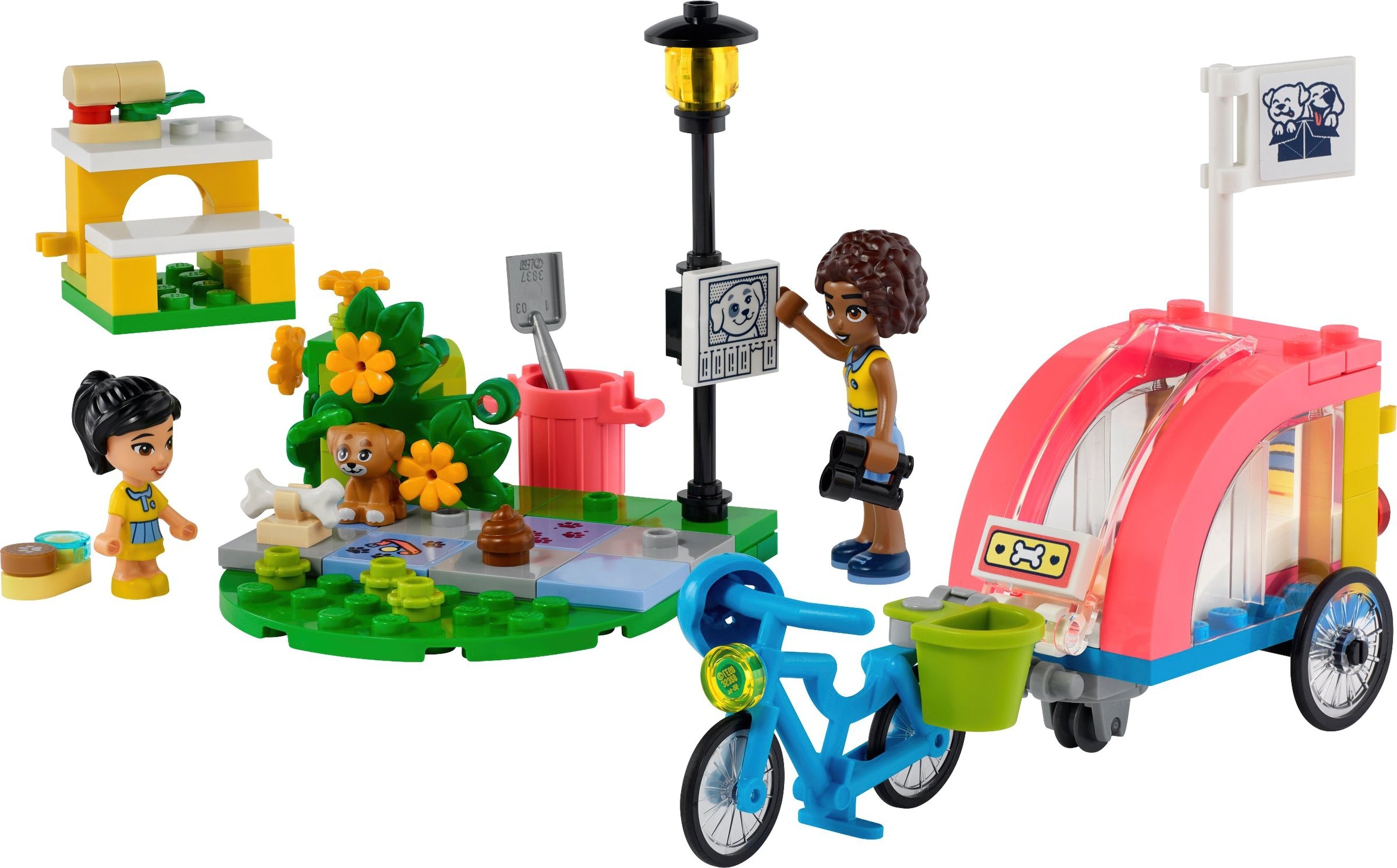 Конструктор Lego Friends "Велосипед для спасения собак", 41738 1