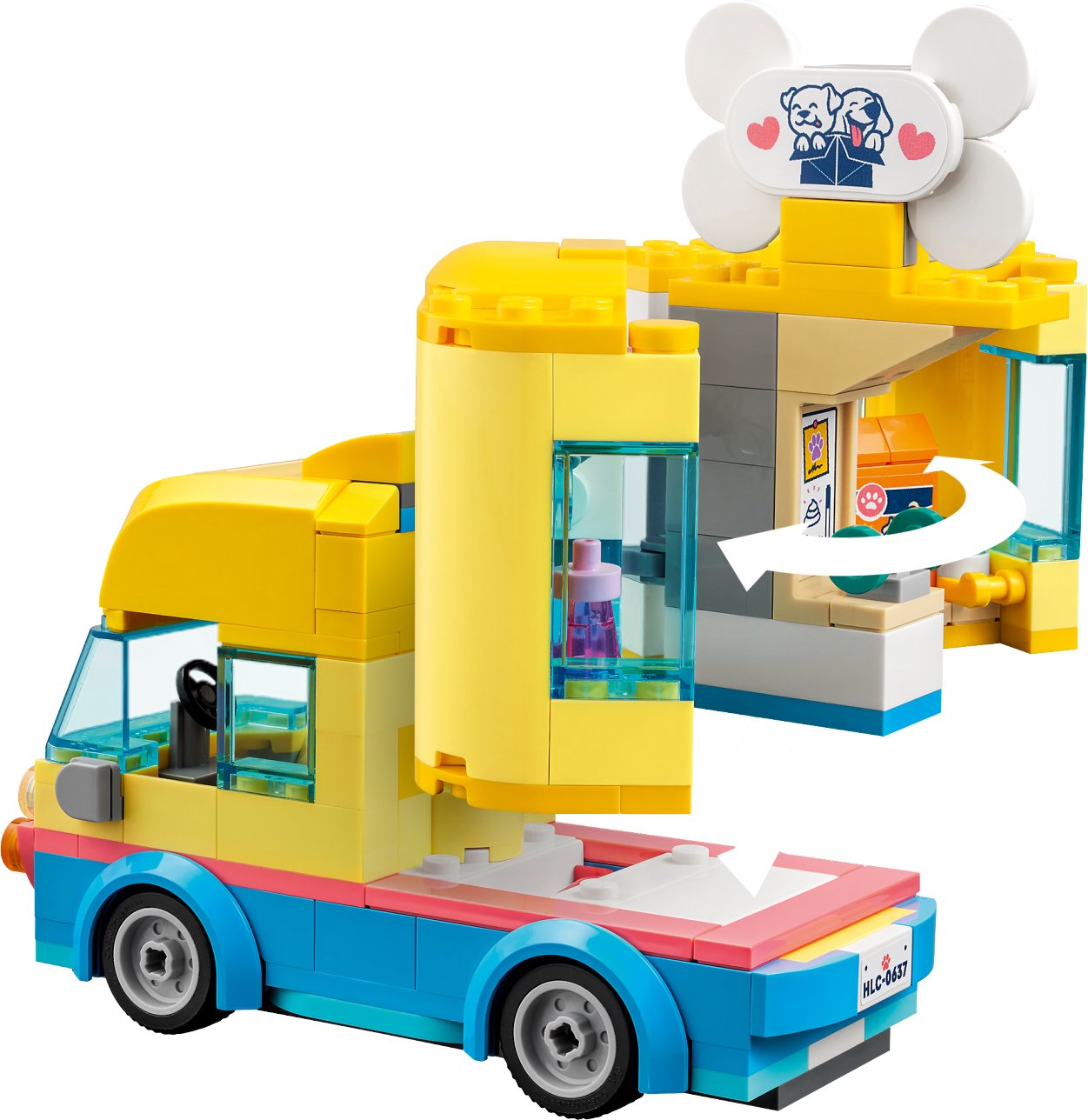 Конструктор Lego Friends "Фургон для порятунку собак", 41741 2