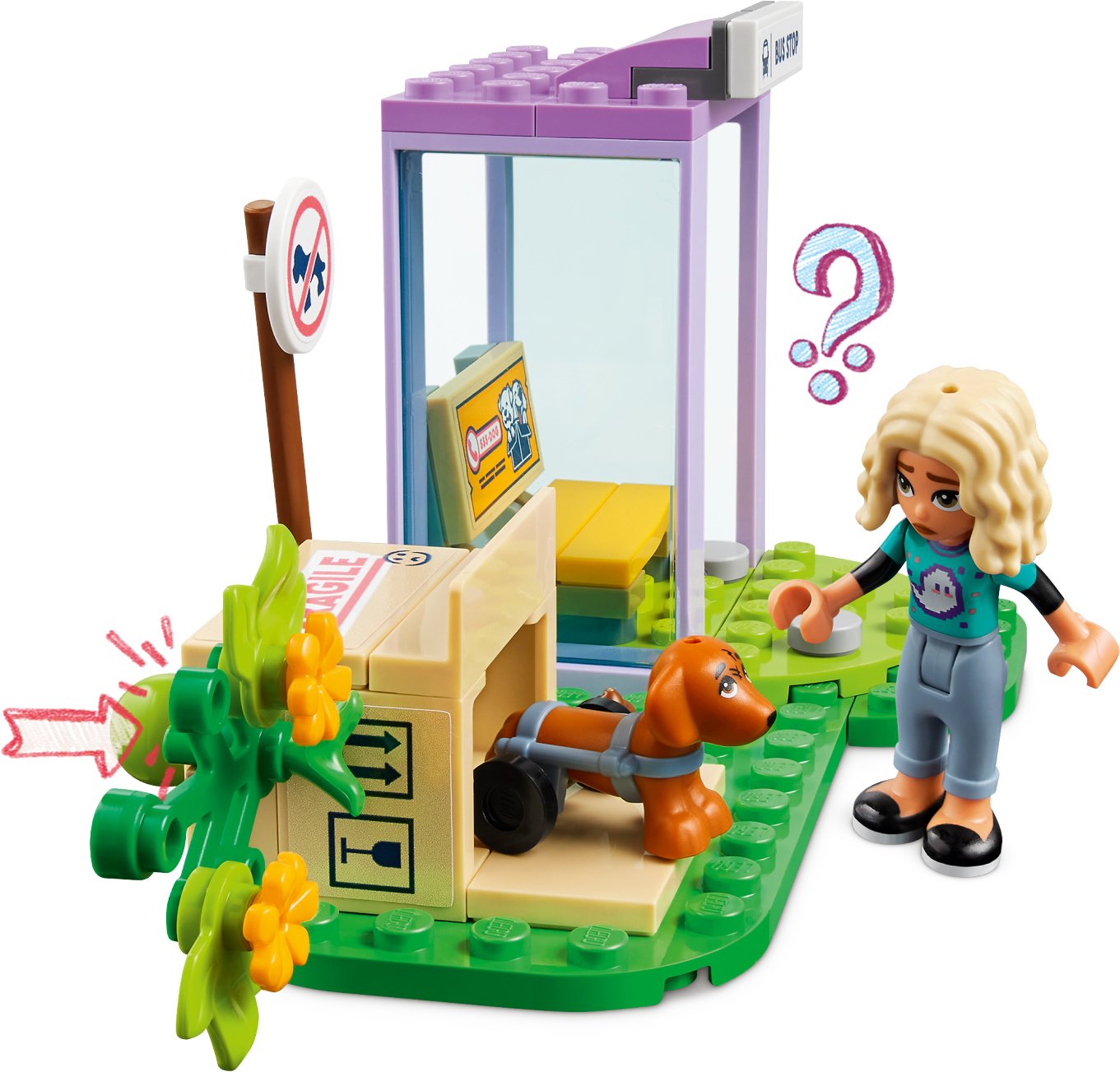 Конструктор Lego Friends "Фургон для порятунку собак", 41741 3