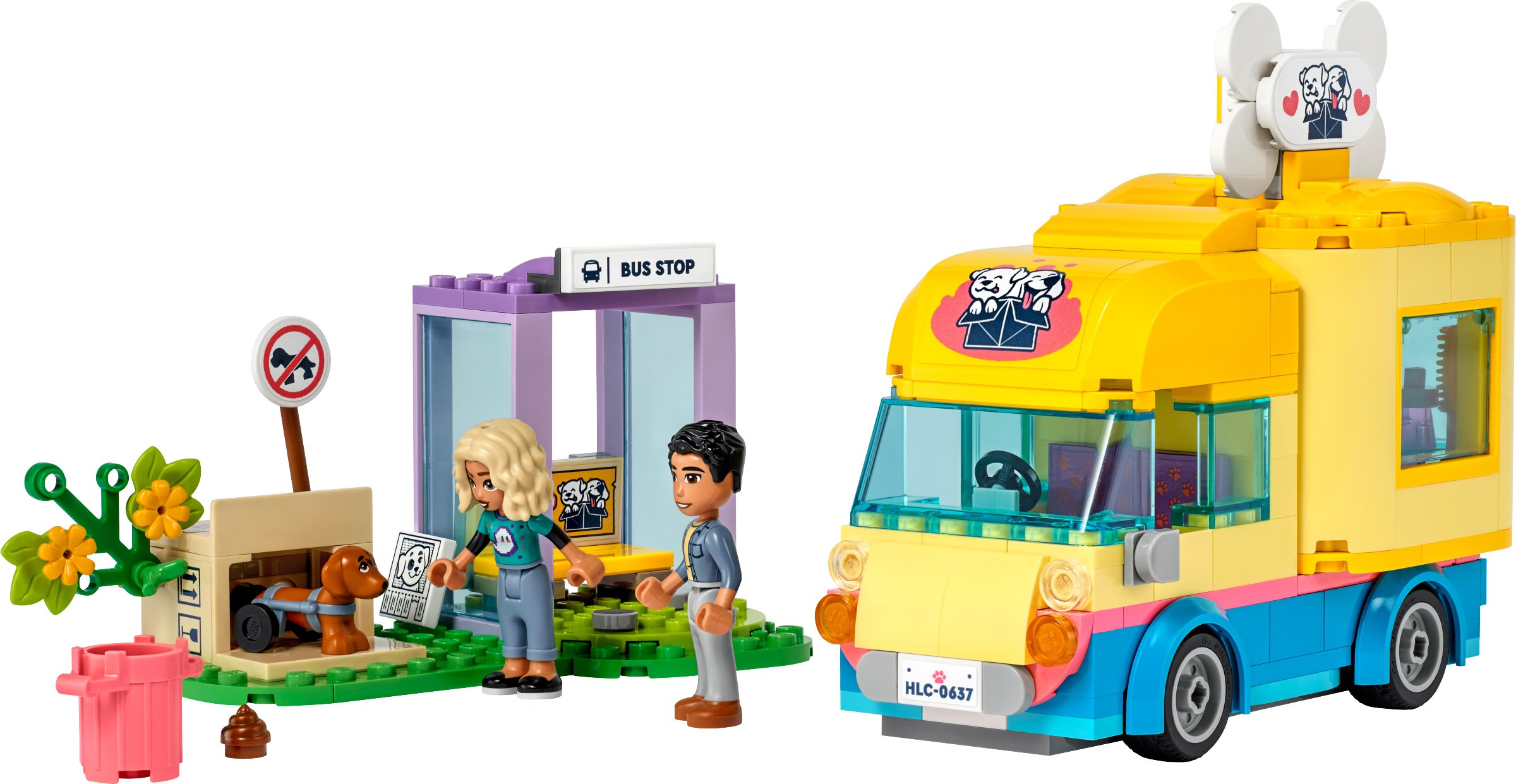 Конструктор Lego Friends "Фургон для порятунку собак", 41741 8