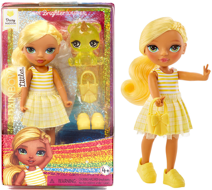Ігровий набір з лялькою Rainbow High серії "Littles" - Дейзі, з аксесуарами, 531227