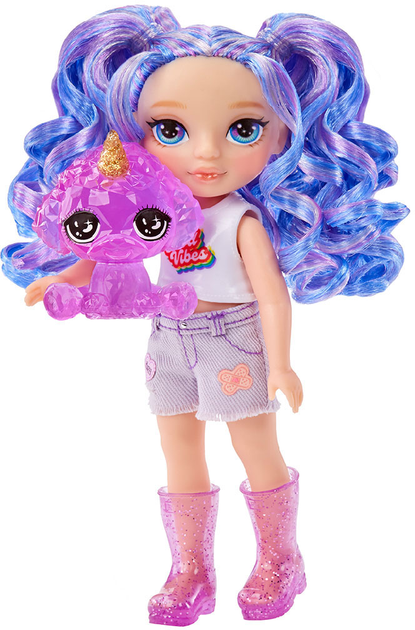 Игровой набор с куклой Rainbow High серии "Littles" - Аметиста, с аксессуарами, 531234 3