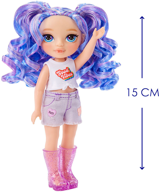 Игровой набор с куклой Rainbow High серии "Littles" - Аметиста, с аксессуарами, 531234 5
