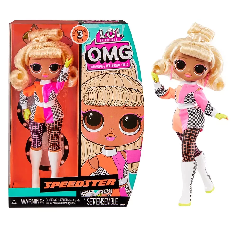 Игровой набор с куклой L.O.L Surprise! "O.M.G. HoS" S3 –  Спидстер (з аксес.), 588580