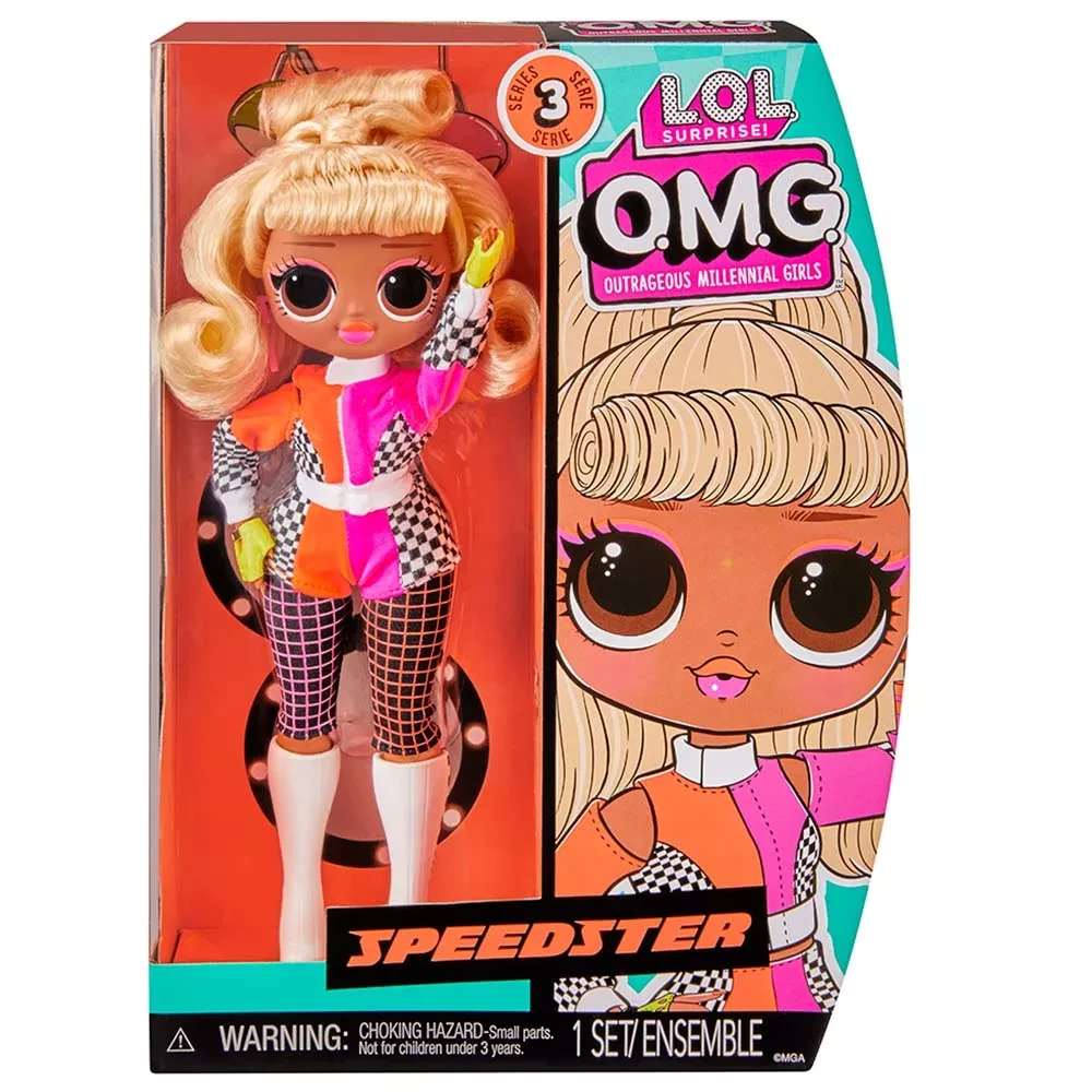 Игровой набор с куклой L.O.L Surprise! "O.M.G. HoS" S3 –  Спидстер (з аксес.), 588580 4