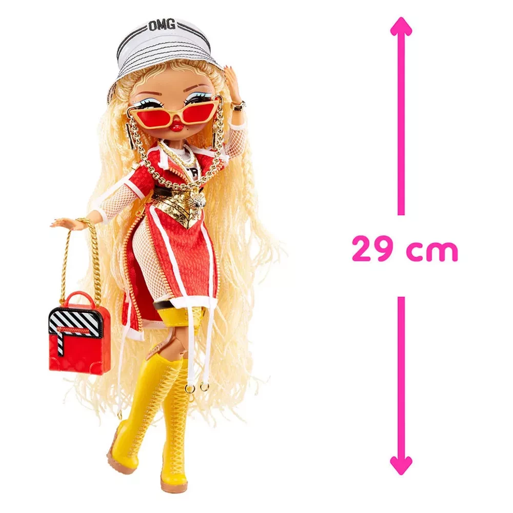 Игровой набор с куклой L.O.L Surprise! "O.M.G. 707 Fierce" – ЛЕДІ-DJ (с аксессуарами), 585244 1