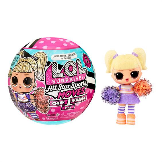 Набір ігровий з лялькою L.O.L Surprise! серії "All Star Sports Moves" – Чирлідинг, 593294