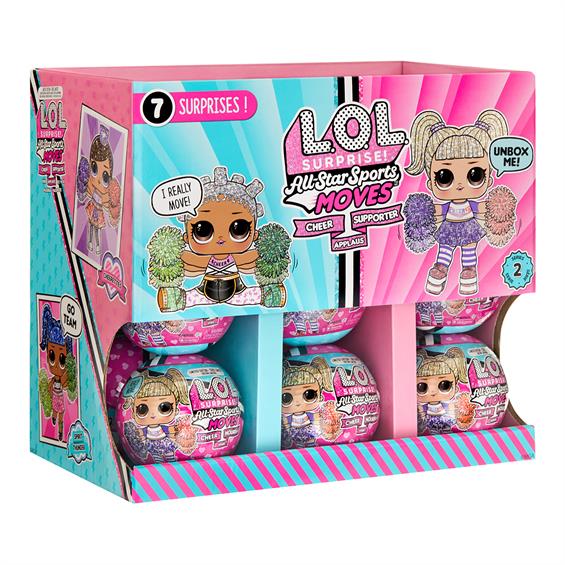 Набір ігровий з лялькою L.O.L Surprise! серії "All Star Sports Moves" – Чирлідинг, 593294 7
