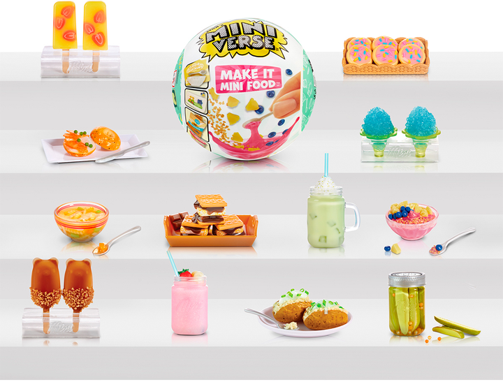 Игровой набор Miniverse серии "Mini Food 3" - Создай кафе (в ассорт., в дисплее), 505396 8