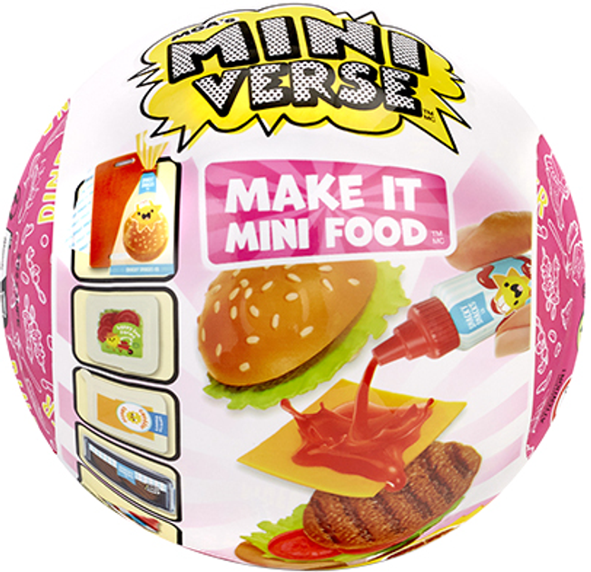 Игровой набор Miniverse серии "Mini Food 3" - Создать ужин (в ассорт., в дисплее), 505419