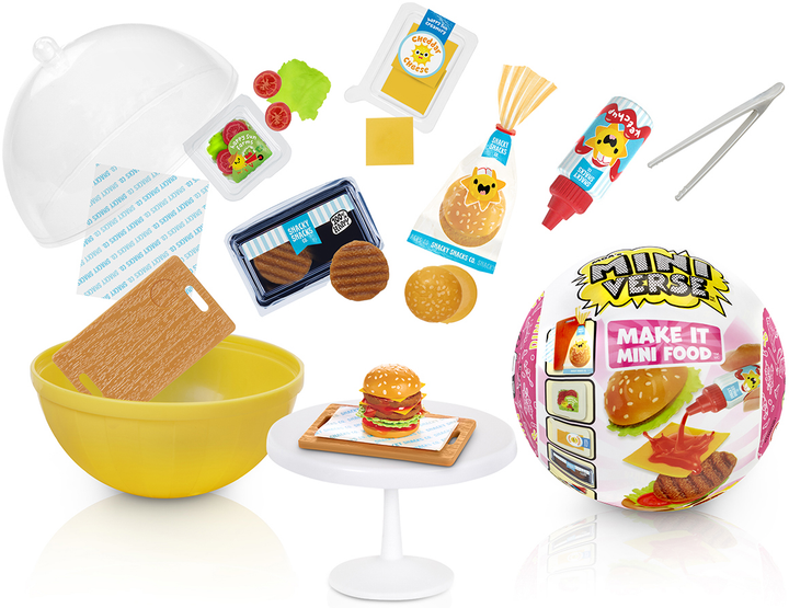 Игровой набор Miniverse серии "Mini Food 3" - Создать ужин (в ассорт., в дисплее), 505419 1