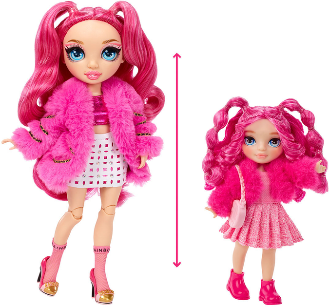 Игровой набор с куклой Rainbow High серии "Littles" - Маджента, с аксессуарами, 531180 4