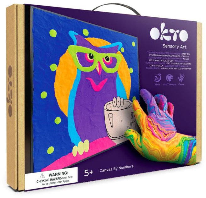 Набір для створення об`ємної картини по номерах "Owl" 29*29 см, 20003