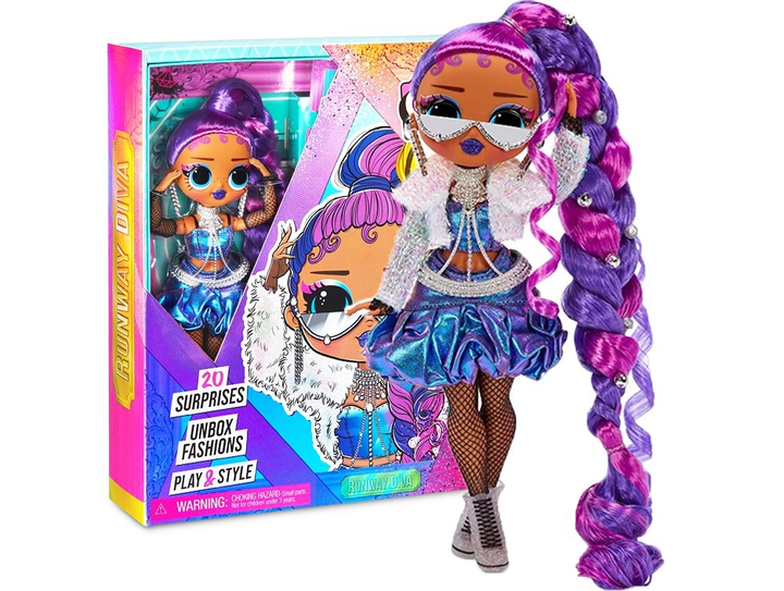 Игровой набор с куклой L.O.L Surprise! "O.M.G. Queens" – Дива (с аксессуарами), 579892 2
