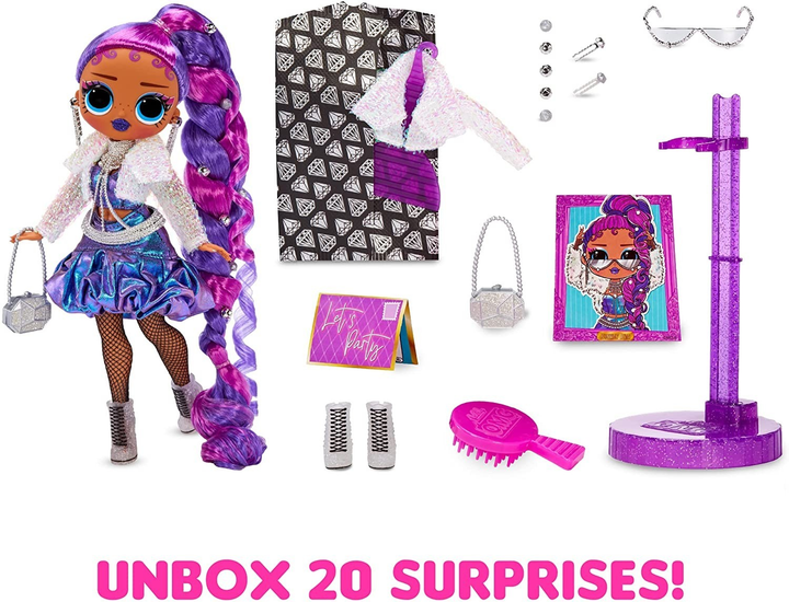 Игровой набор с куклой L.O.L Surprise! "O.M.G. Queens" – Дива (с аксессуарами), 579892 4