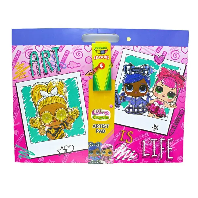 Набор для творчества "Арт-блокнот" Crayola, 35057
