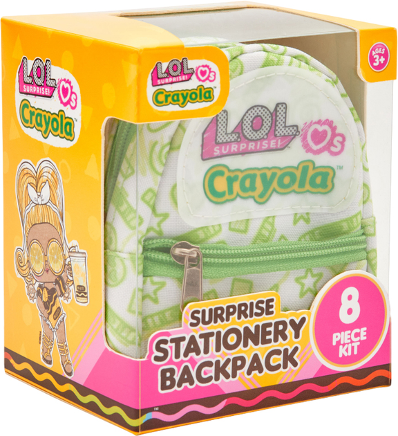 Набор для творчества "Мини-рюкзак" Crayola, зеленый, 35054-A