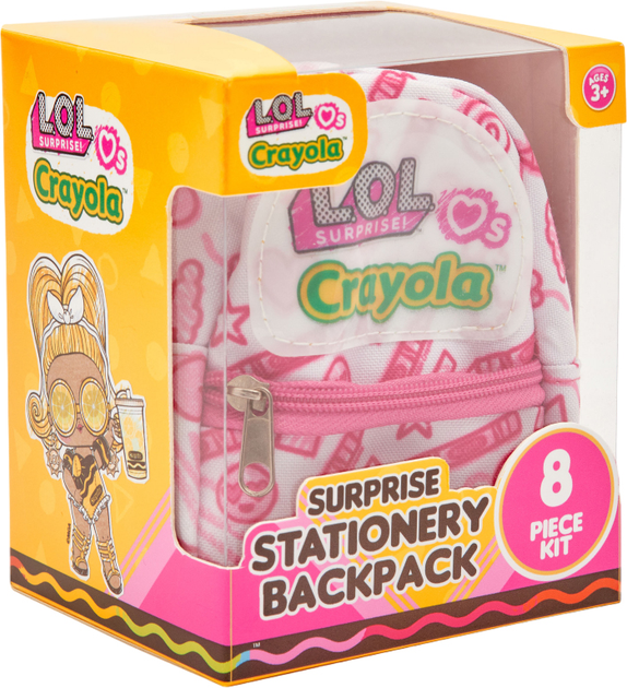 Набор для творчества "Мини-рюкзак" Crayola, розовый, 35054-C