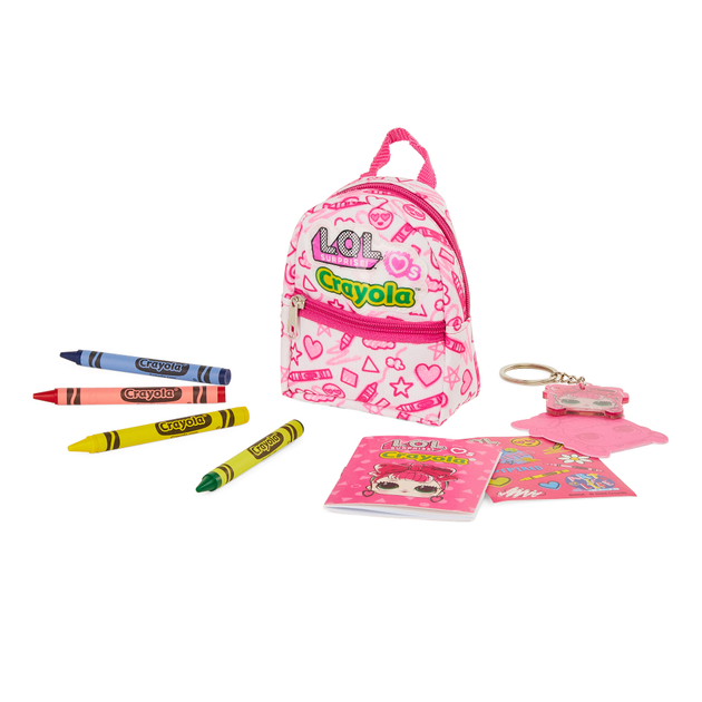 Набор для творчества "Мини-рюкзак" Crayola, розовый, 35054-C 2