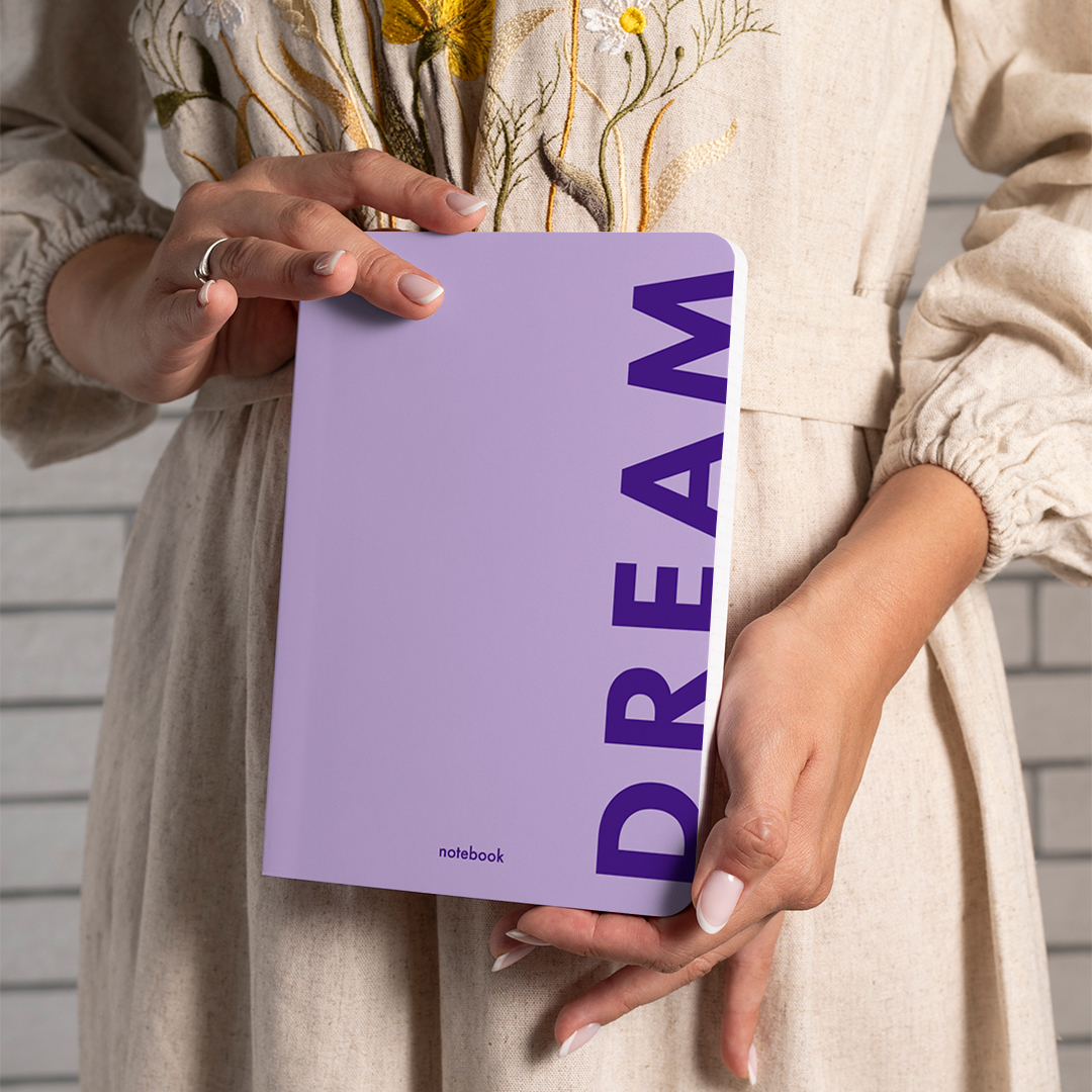 Блокнот "Dream" фіолетовий, orner-1290 5