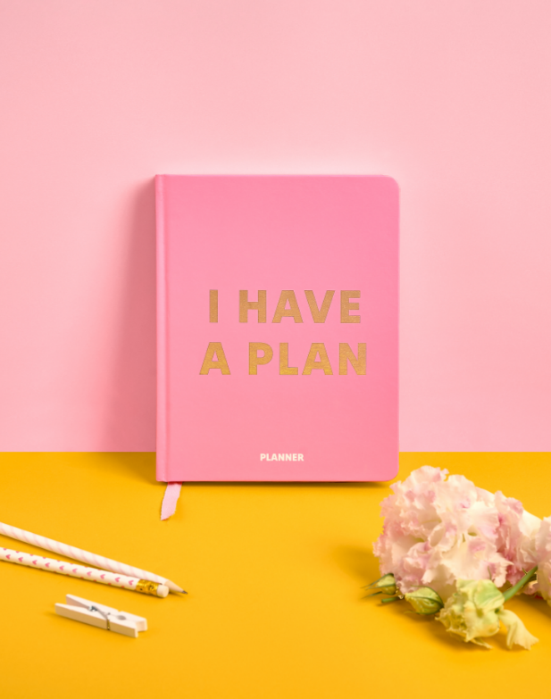 Блокнот для планировки "I HAVE A PLAN" розовый, orner-1951 4